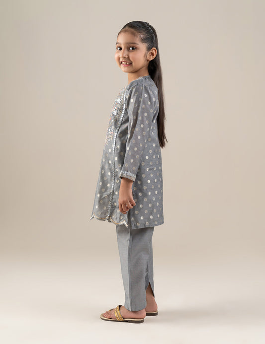 2 PIECE ETHNIC EMBROIDERED SUIT