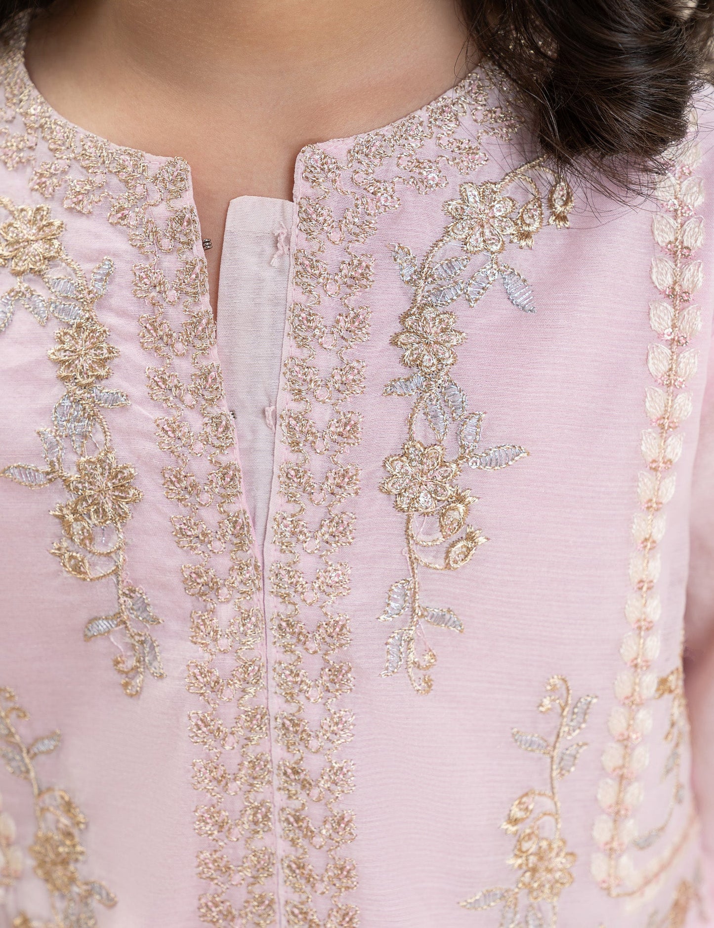 2 PIECE ETHNIC EMBROIDERED GARARA SUIT