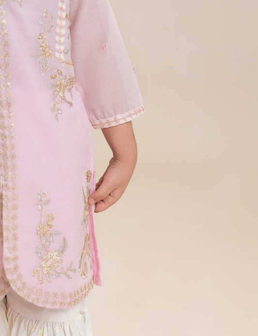 2 PIECE ETHNIC EMBROIDERED GARARA SUIT
