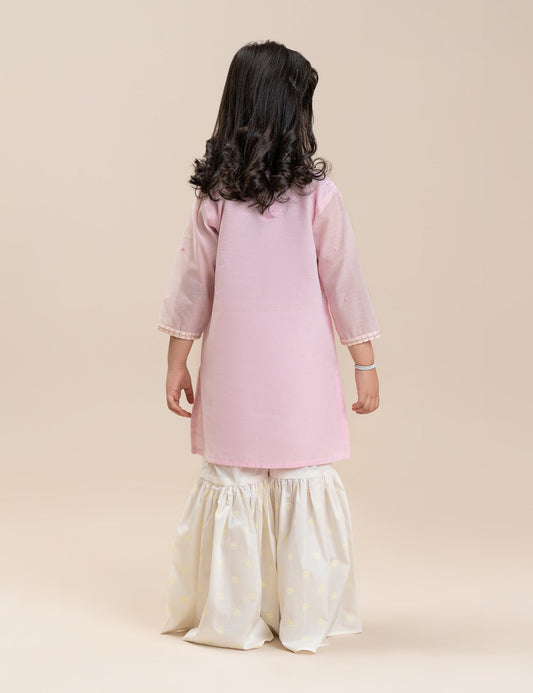 2 PIECE ETHNIC EMBROIDERED GARARA SUIT