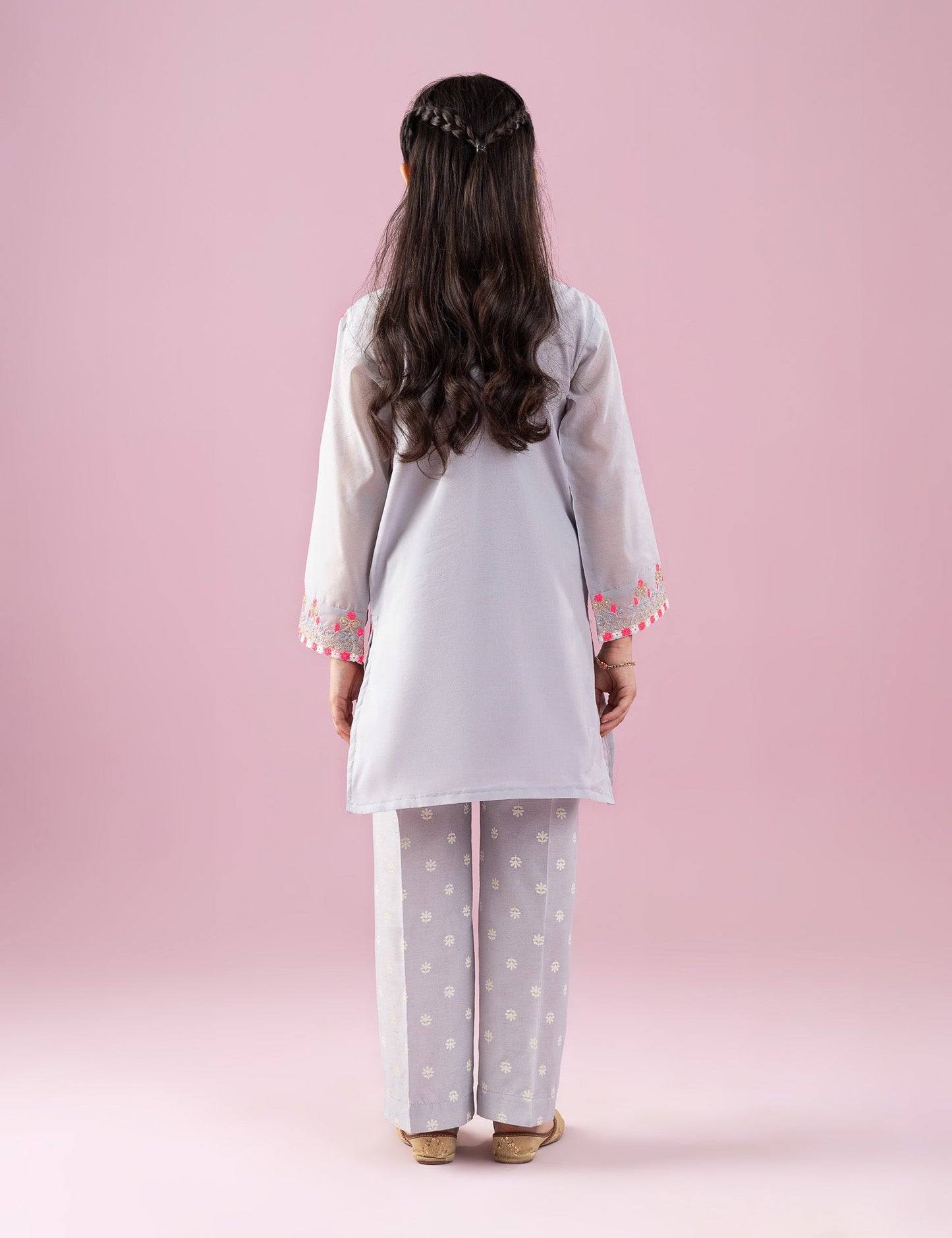 2 PIECE EMBROIDERED SUIT