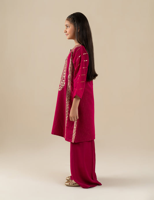 2 PIECE ETHNIC EMBROIDERED SUIT