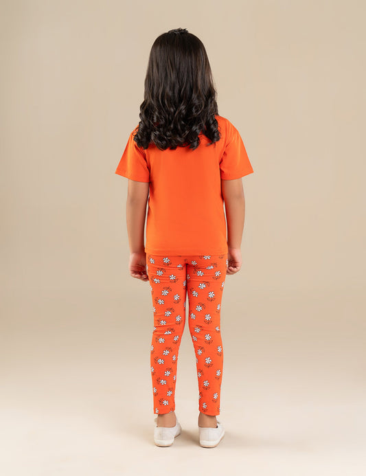 2 PIECE FLORAL PRINTED SUIT