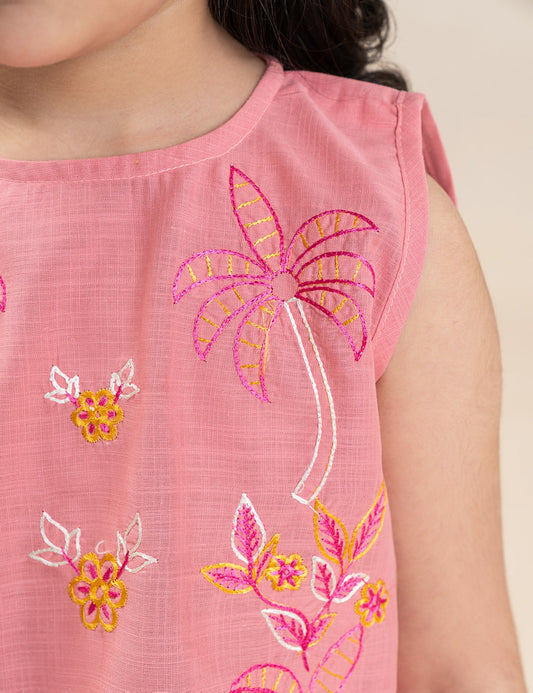 2 PIECE EMBROIDERED SUIT
