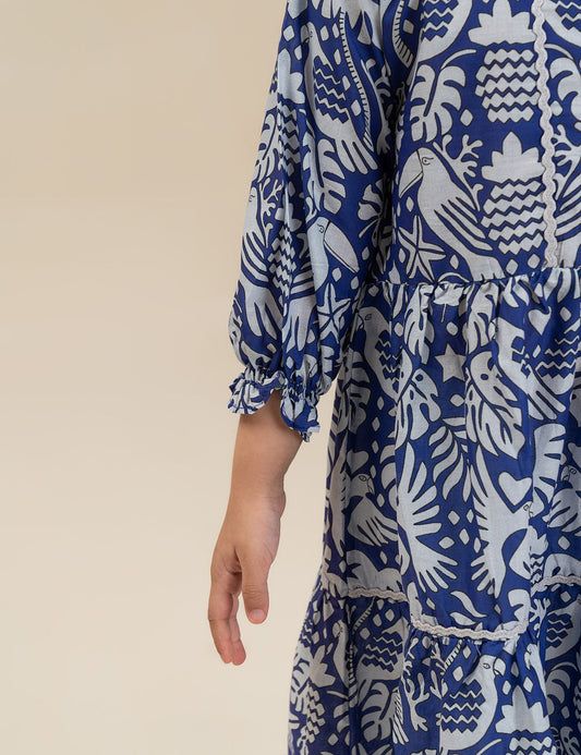 FLORAL PRINTED DRESS
