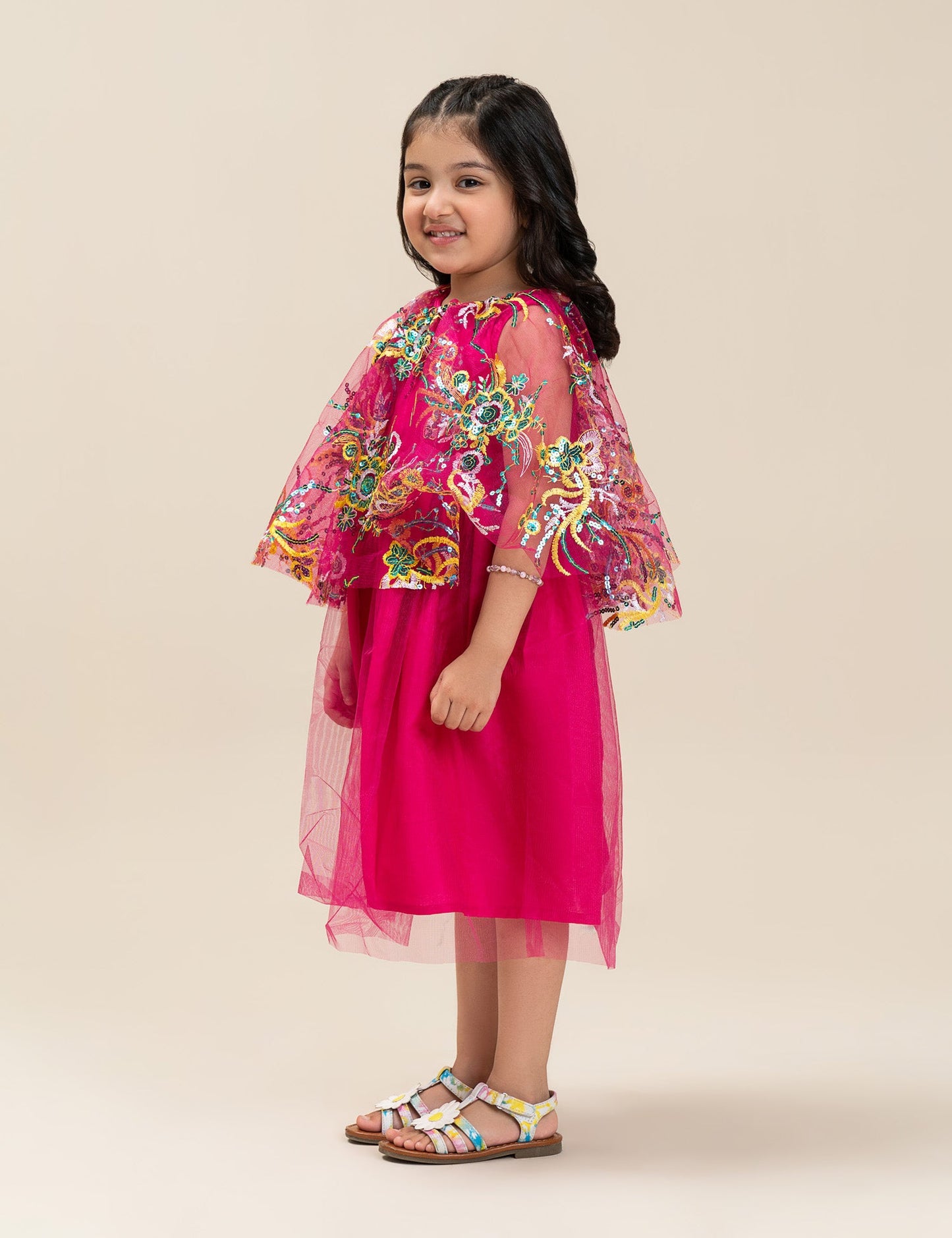 EMBROIDERED DRESS