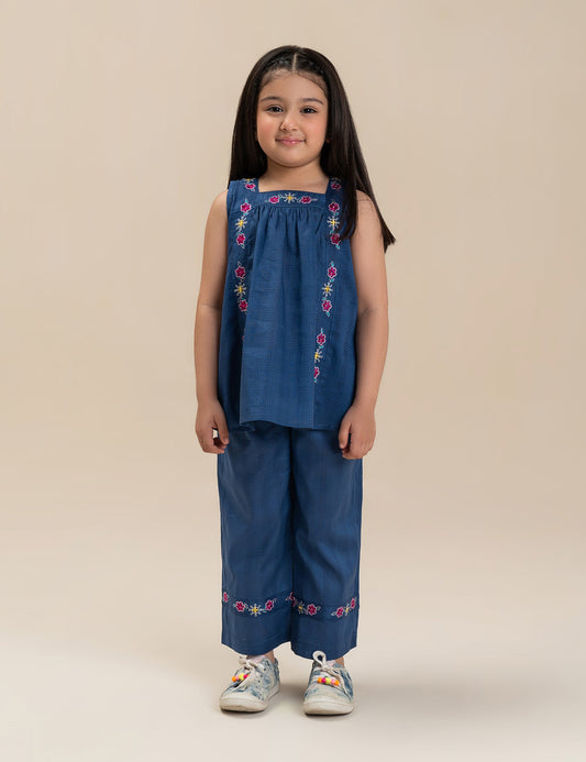 2 PIECE EMBROIDERED SUIT
