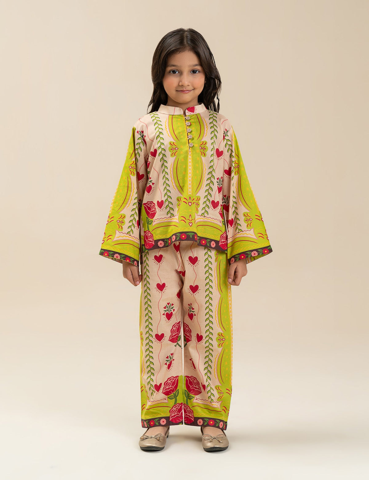 2 PIECE PRINTED SUIT