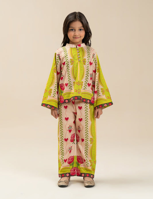 2 PIECE PRINTED SUIT