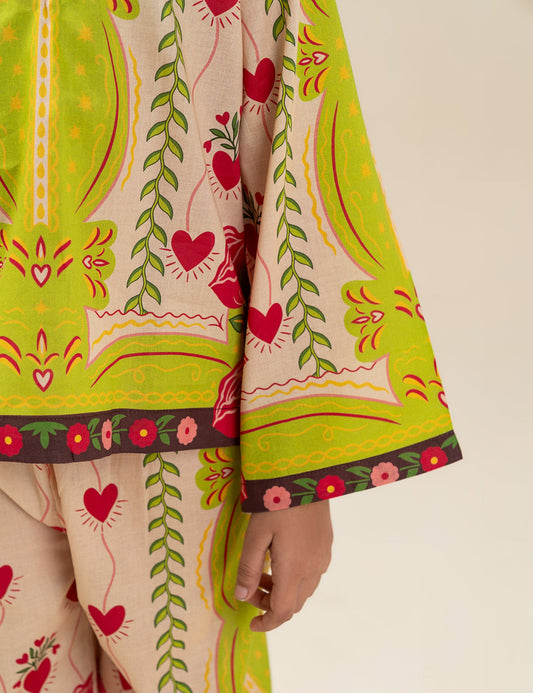 2 PIECE PRINTED SUIT