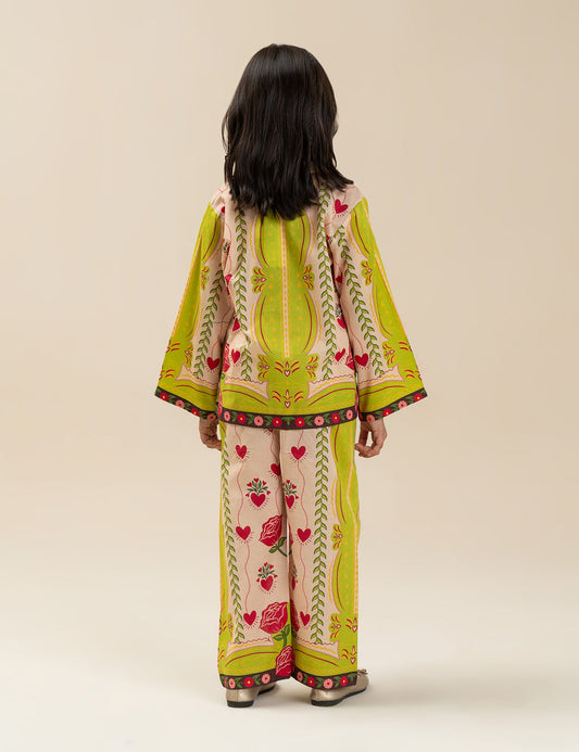 2 PIECE PRINTED SUIT