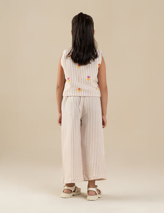 2 PIECE STRIPED SUIT