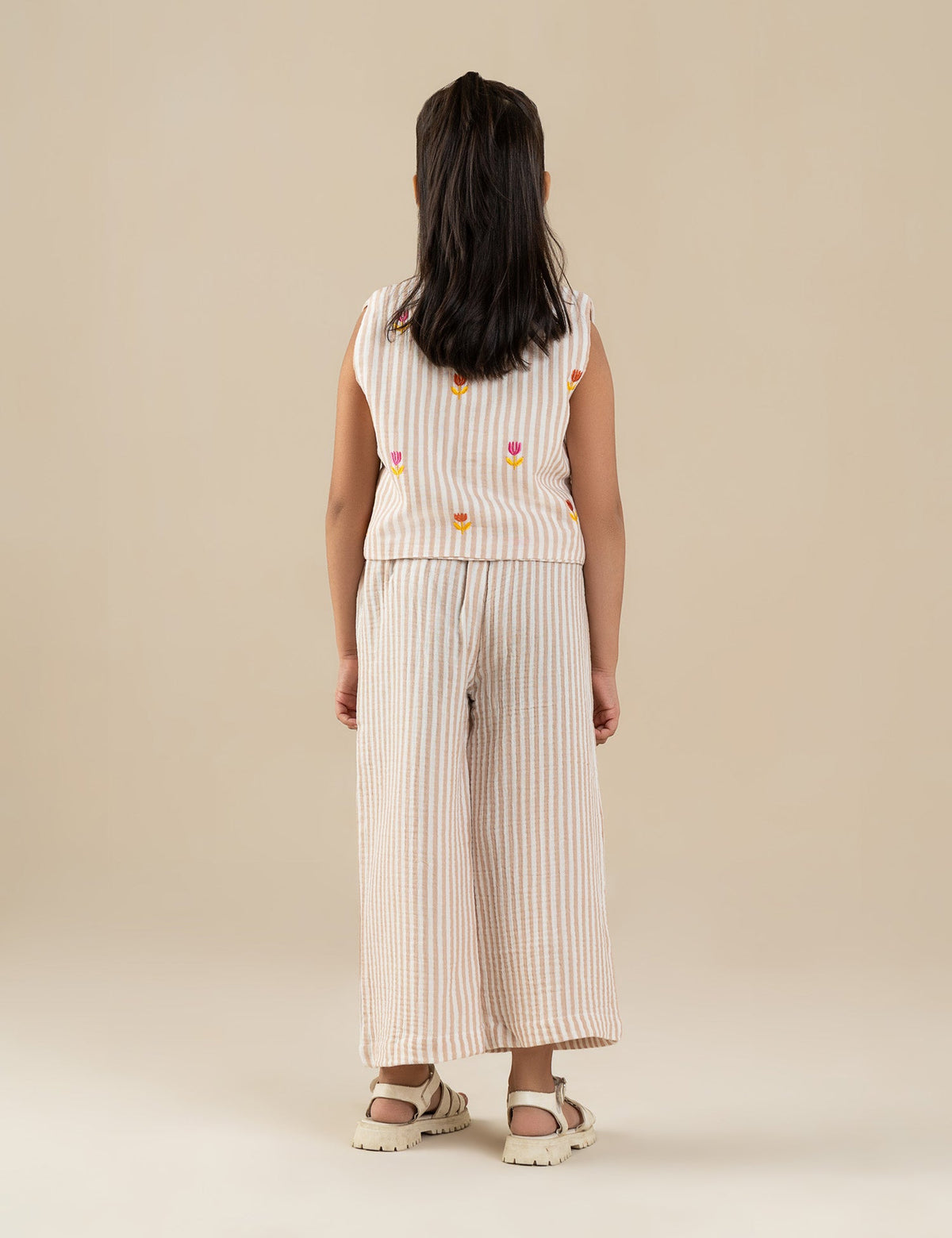 2 PIECE STRIPED SUIT