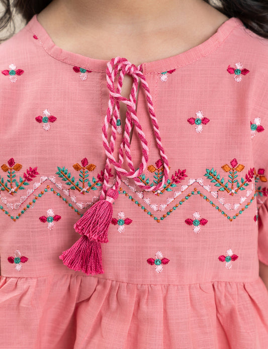 2 PIECE EMBROIDERED SUIT
