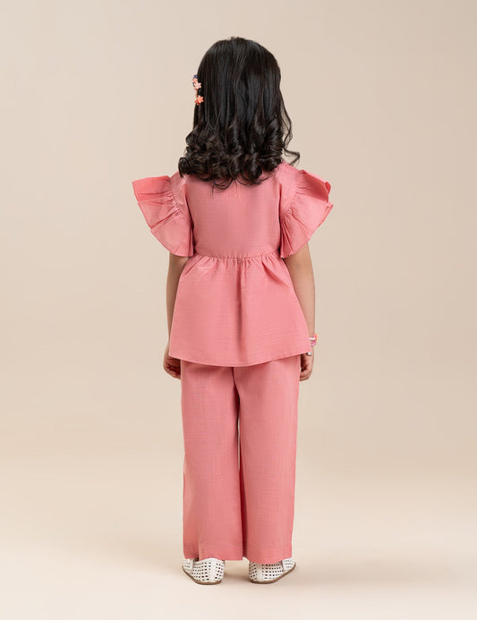 2 PIECE EMBROIDERED SUIT