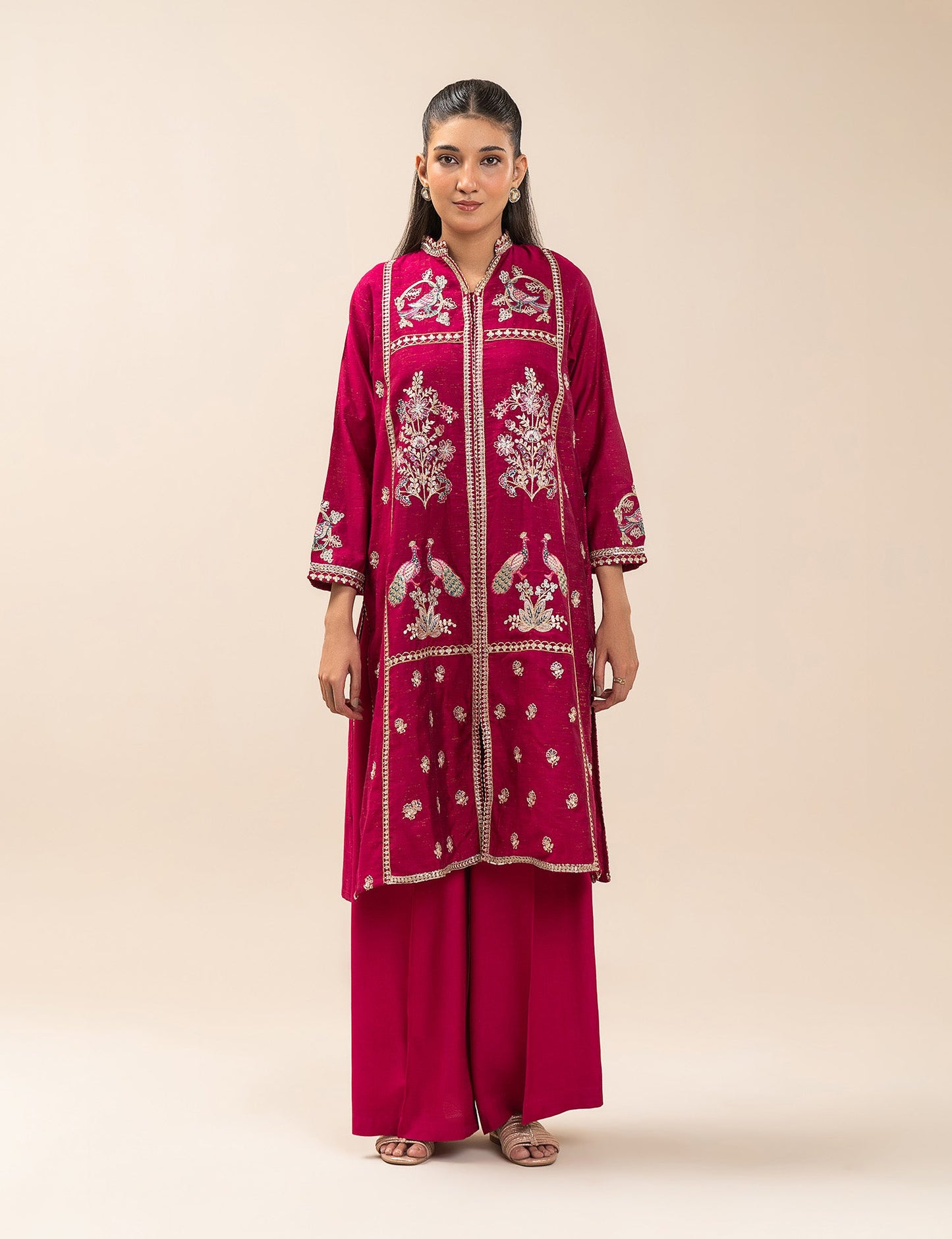 2 PIECE ETHNIC EMBROIDERED SUIT
