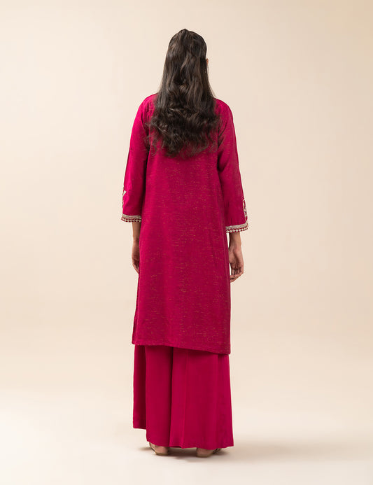 2 PIECE ETHNIC EMBROIDERED SUIT