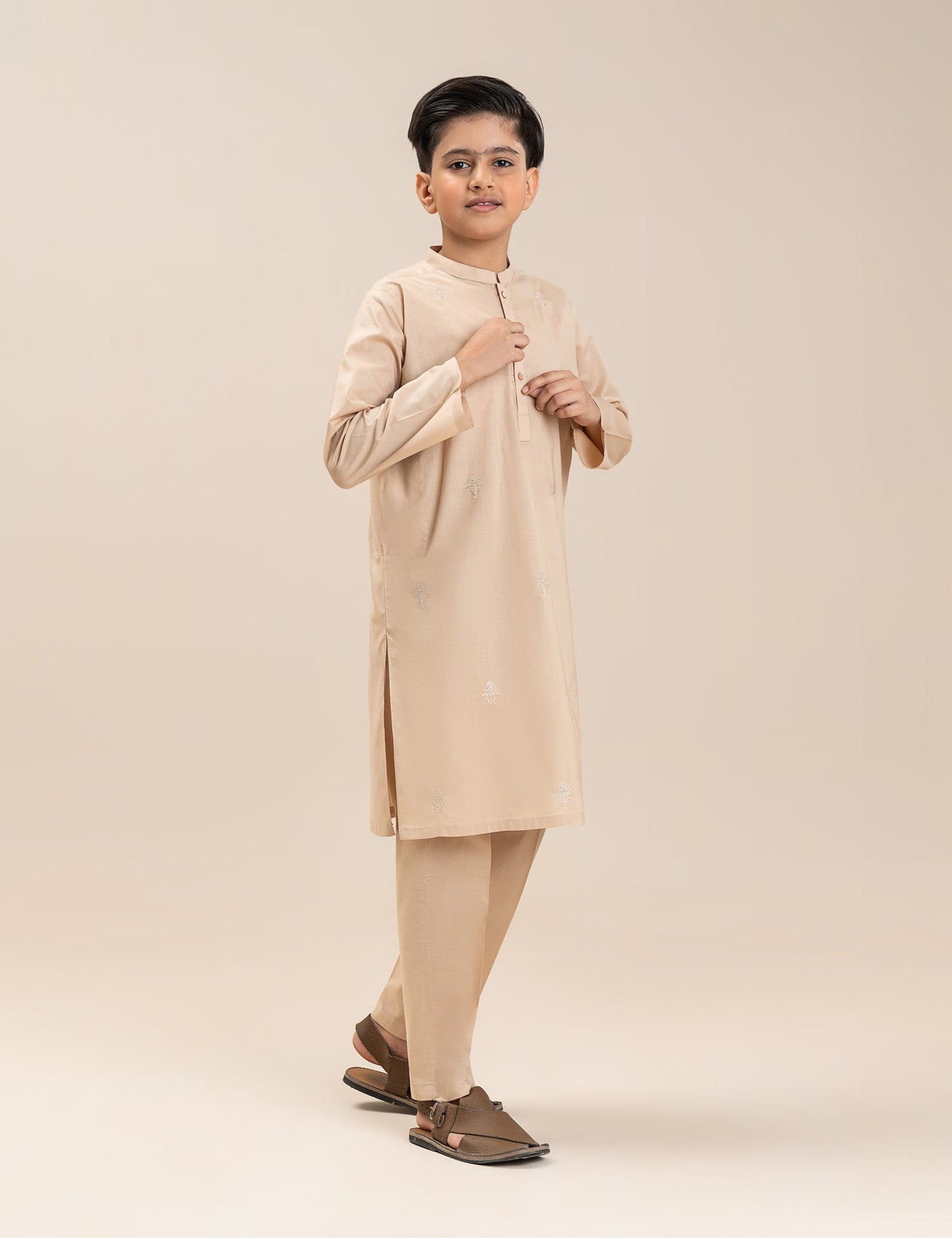 2 PIECE EMBROIDERED SUIT