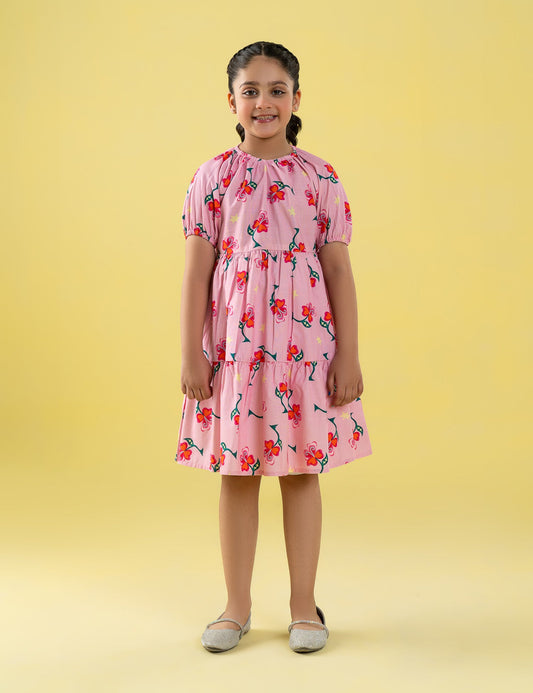 FLORAL PRINTED DRESS