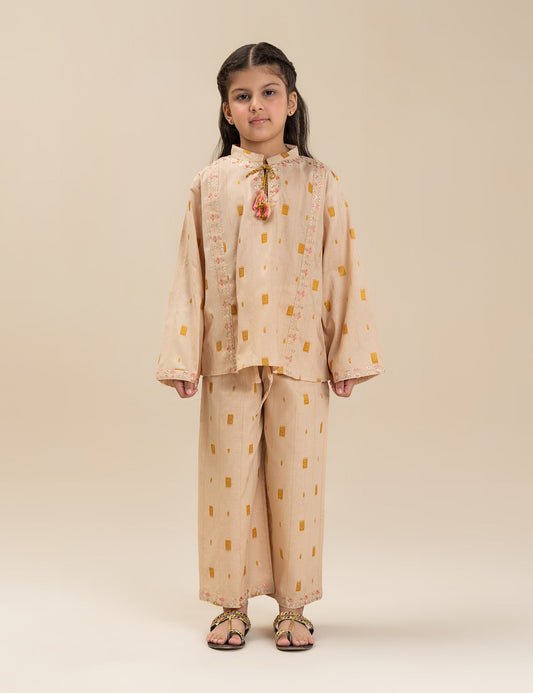 2 PIECE EMBROIDERED SUIT