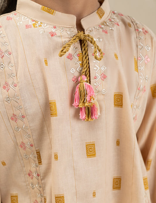 2 PIECE EMBROIDERED SUIT