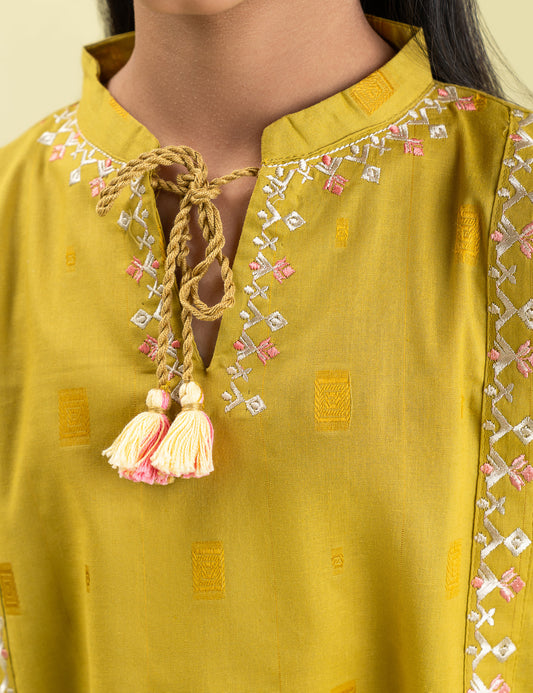 2 PIECE EMBROIDERED SUIT