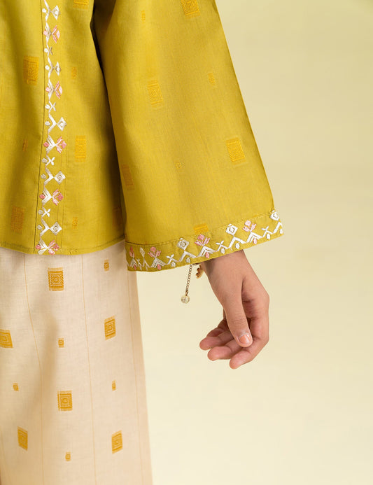 2 PIECE EMBROIDERED SUIT