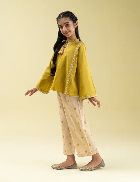 2 PIECE EMBROIDERED SUIT