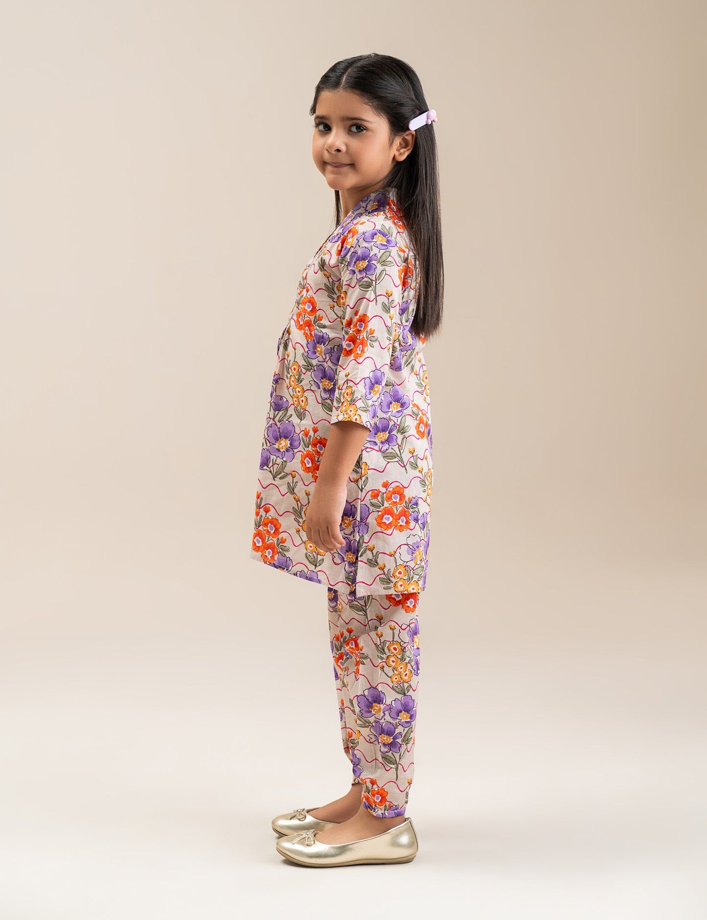 2 PIECE FLORAL PRINTED SUIT