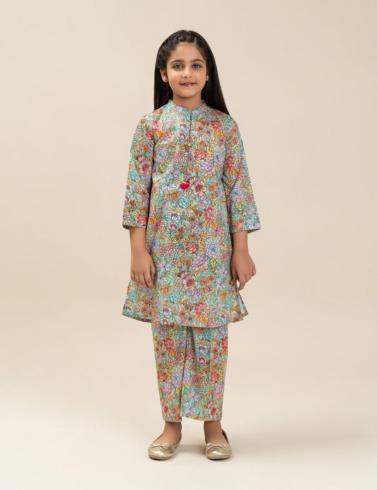 2 PIECE PRINTED SUIT
