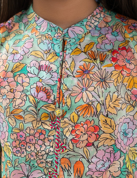 2 PIECE PRINTED SUIT