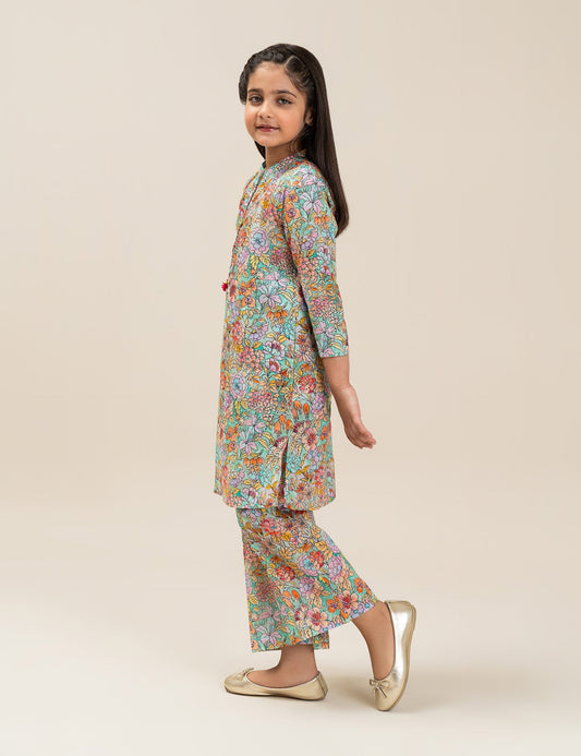 2 PIECE PRINTED SUIT