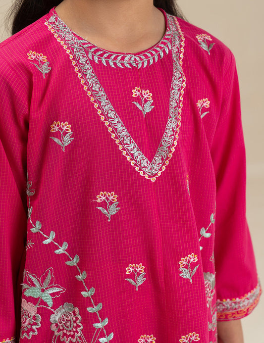 2 PIECE STYLISH EMBROIDERED SUIT