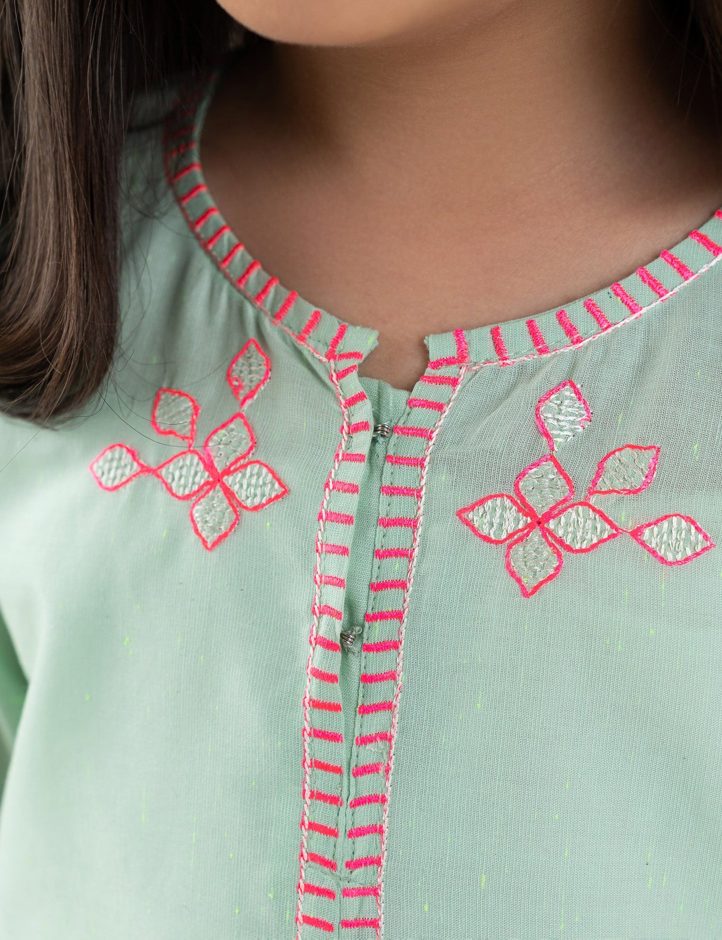 2 PIECE EMBROIDERED SUIT