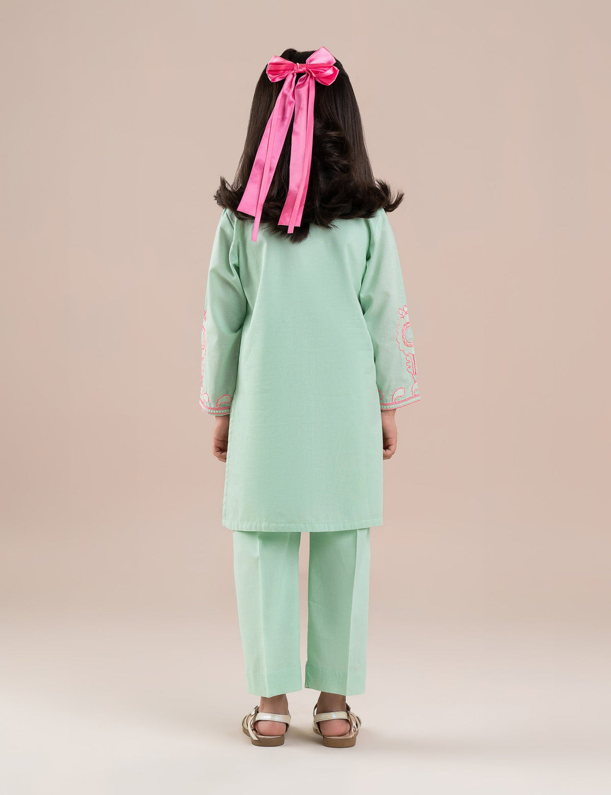 2 PIECE EMBROIDERED SUIT