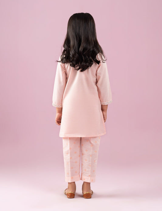 2 PIECE SEQUIN EMBROIDERED SUIT