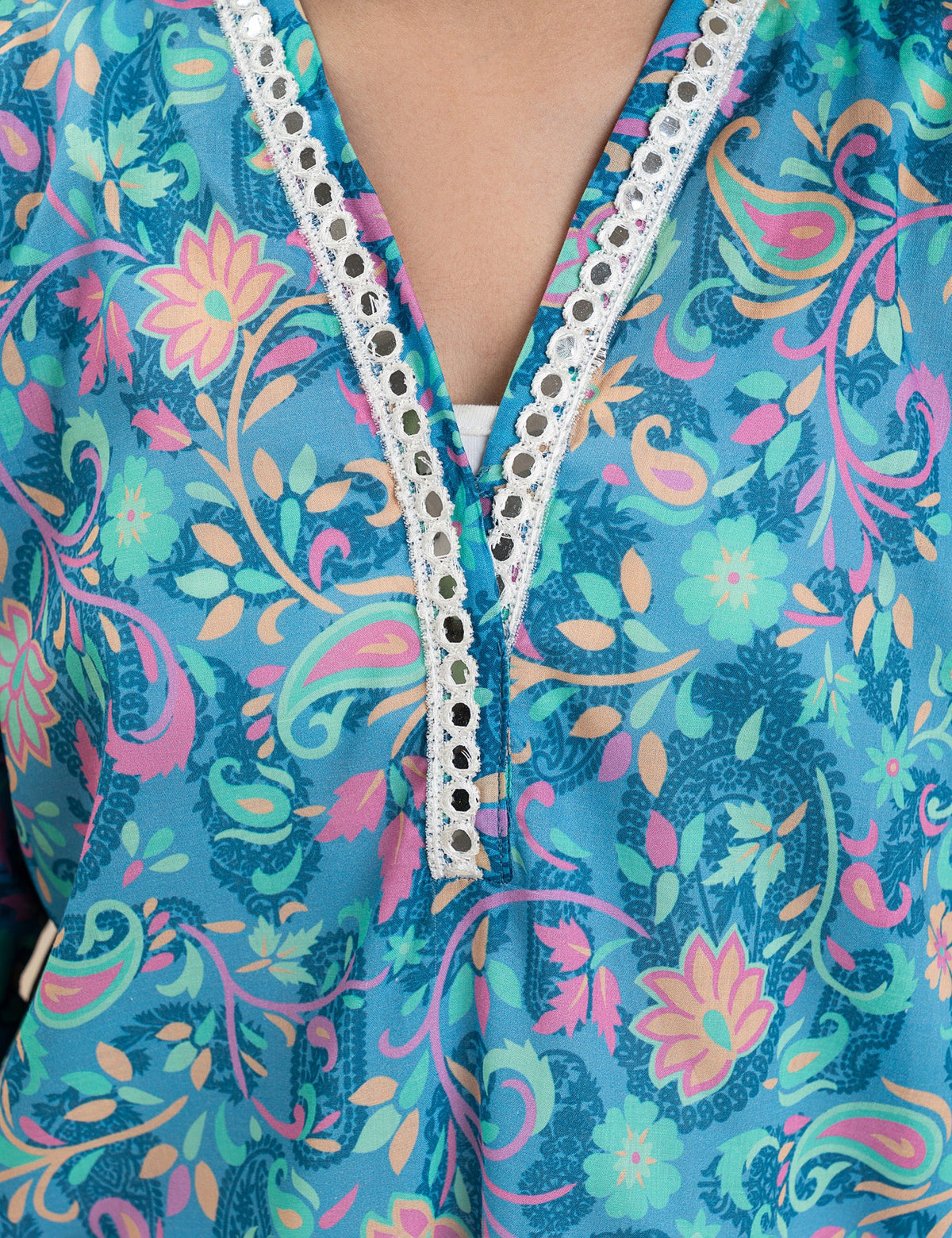 2 PIECE PRINTED SUIT
