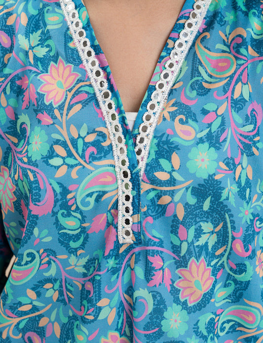 2 PIECE PRINTED SUIT