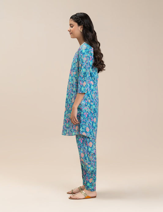 2 PIECE PRINTED SUIT