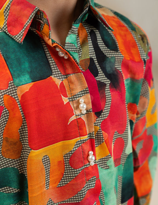 2 PIECE DIGITAL PRINTED SUIT