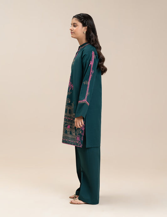 2 PIECE ETHNIC EMBROIDERED SUIT