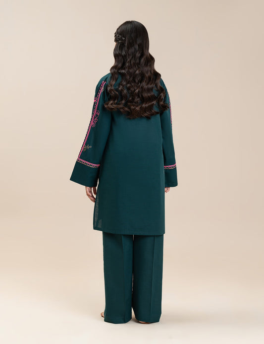 2 PIECE ETHNIC EMBROIDERED SUIT
