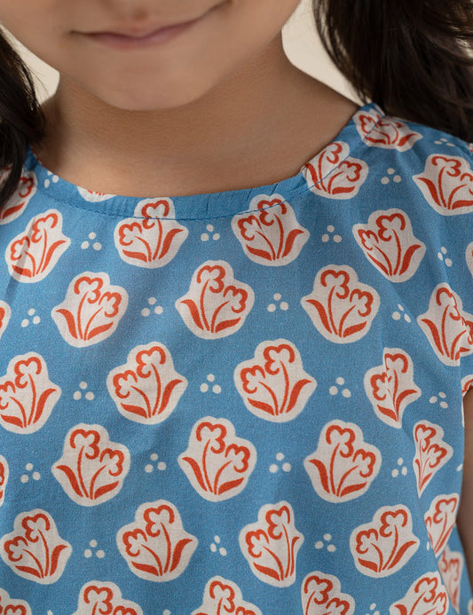 2 PIECE PRINTED SUIT