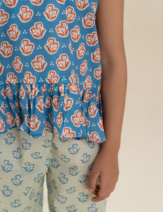 2 PIECE PRINTED SUIT