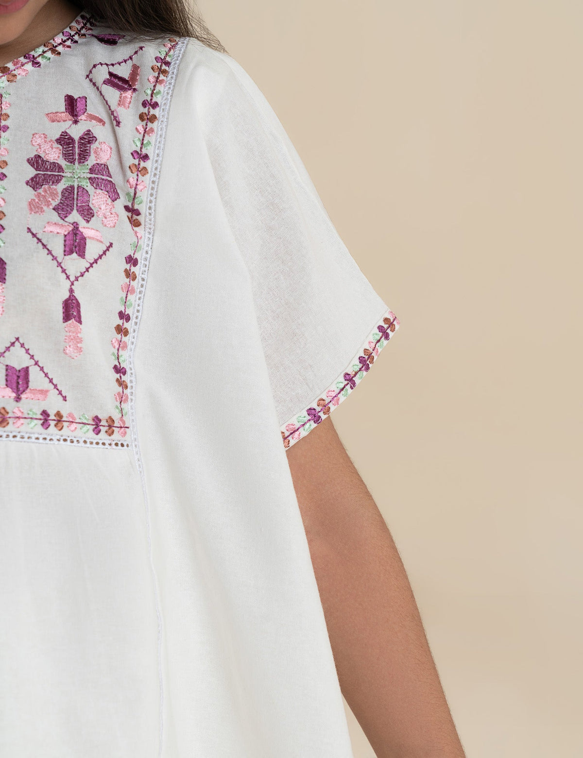 2 PIECE EMBROIDERED SUIT