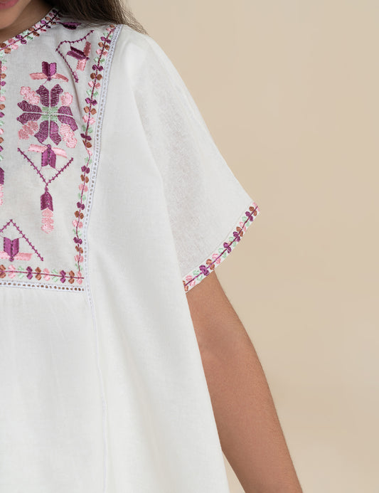 2 PIECE EMBROIDERED SUIT