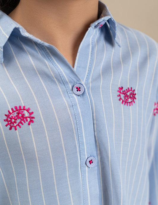 2 PIECE EMBROIDERED SUIT