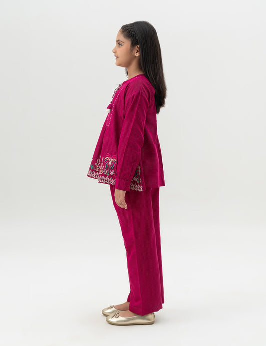 2 PIECE EMBROIDERED SUIT