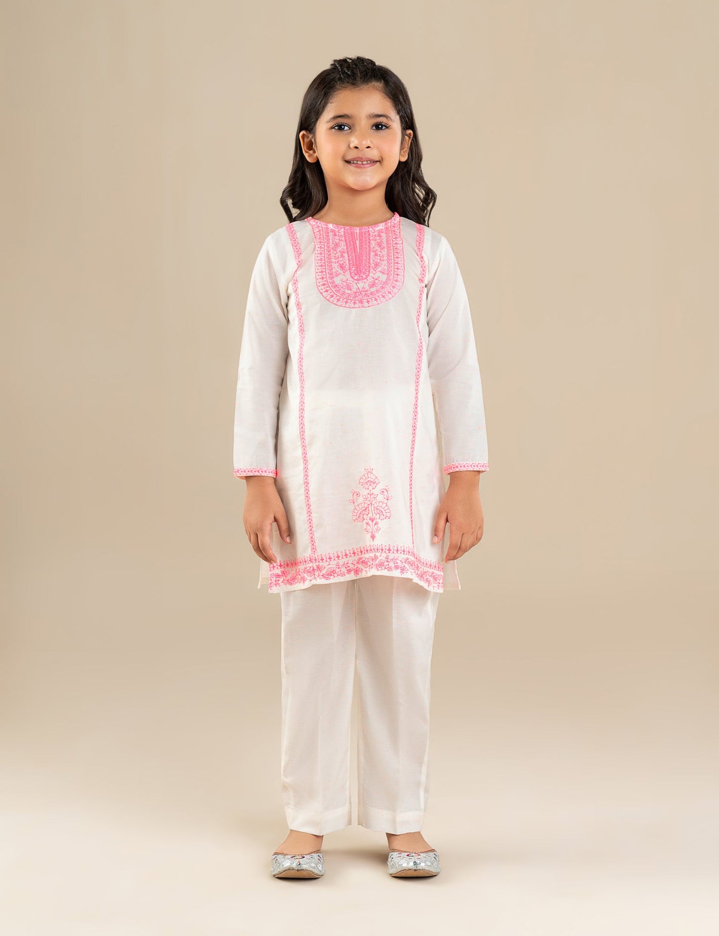 2 PIECE ETHNIC EMBROIDERED SUIT