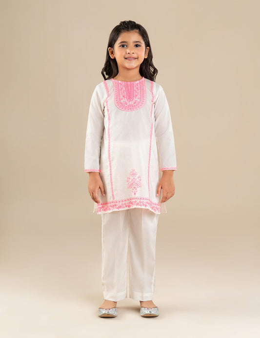 2 PIECE ETHNIC EMBROIDERED SUIT